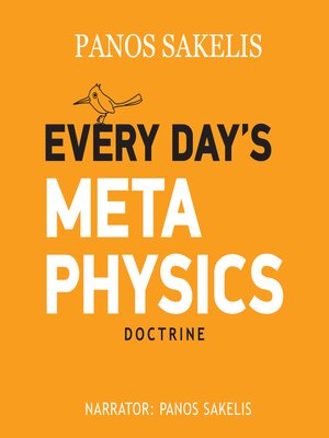 cover image of Every day's Metaphysics
